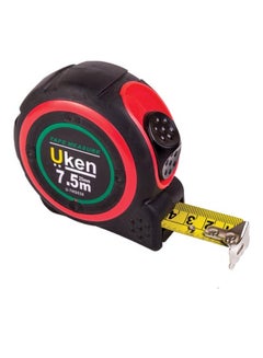 Uken Measuring Tape Black/Yellow/Red 