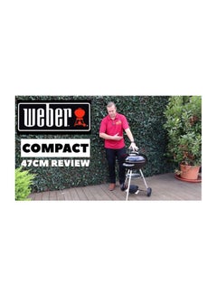 Weber Compact Kettle Charcoal Grill Black 57centimeter  - Image 4