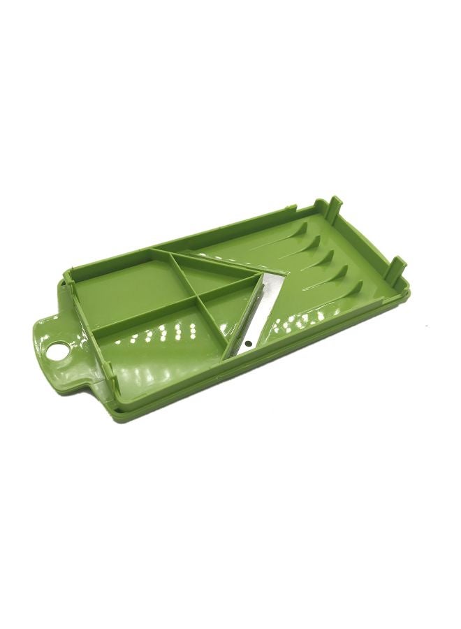 Generic - 12-Piece Multifunctional Vegetable Slicer Set Green/White - Image 1