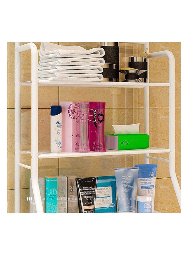 Toshionics - 3 Tier Stainless Steel Washing Machine Rack White 152x68centimeter - Image 1