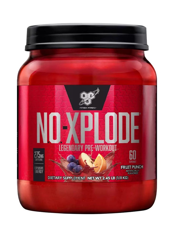 Bsn No Xplode Fruit Punch 2.45lb