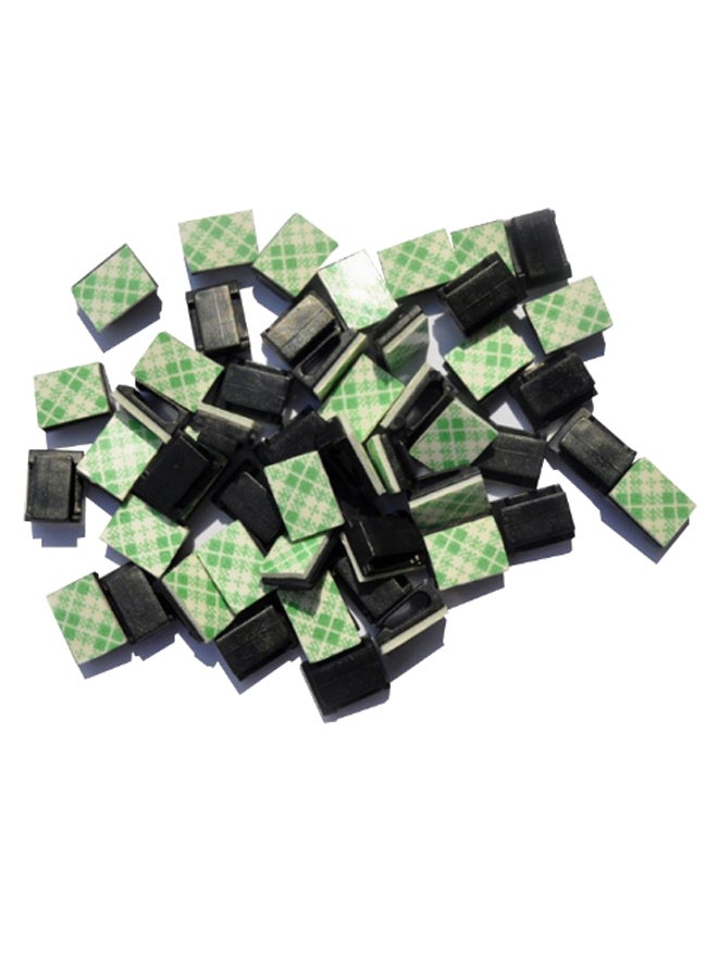 Generic 40-Piece Car Data Cord Tie Cable Clip Set  - Image 1