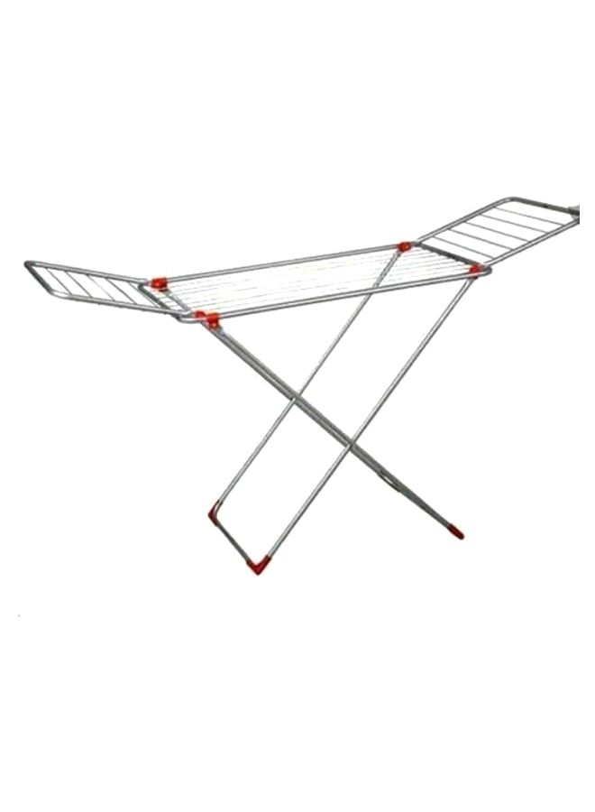 Laundry Dryer Rack Silver/Red - Image 1