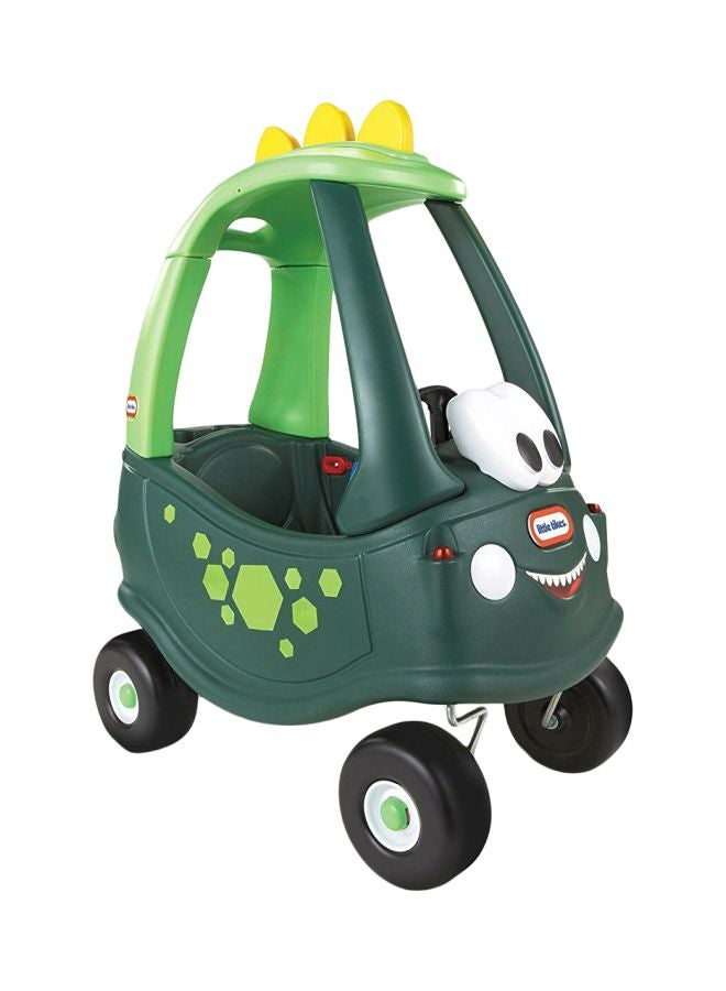 little tikes Cozy Coupe Dino Ride-On Toy Cute Adorable Authentic Premium Quality For Kids 42.88x37.8x73.03cm - Image 1
