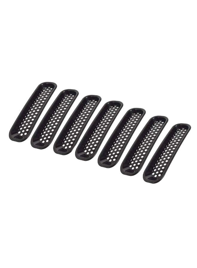 Generic 7-Piece Decorative Mesh Light Circle Grille Guard Set  - Image 1