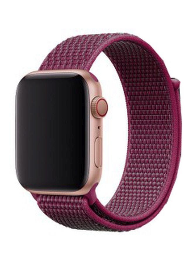 MARGOUN - Henlein Series Nylon Band For Apple Watch 42/44mm Magenta - Image 1