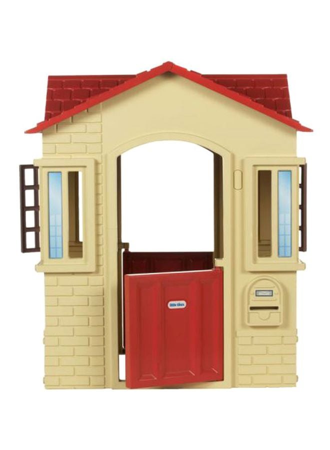 little tikes Tan Cottage Playhouse 42.75x35x49inch - Image 2