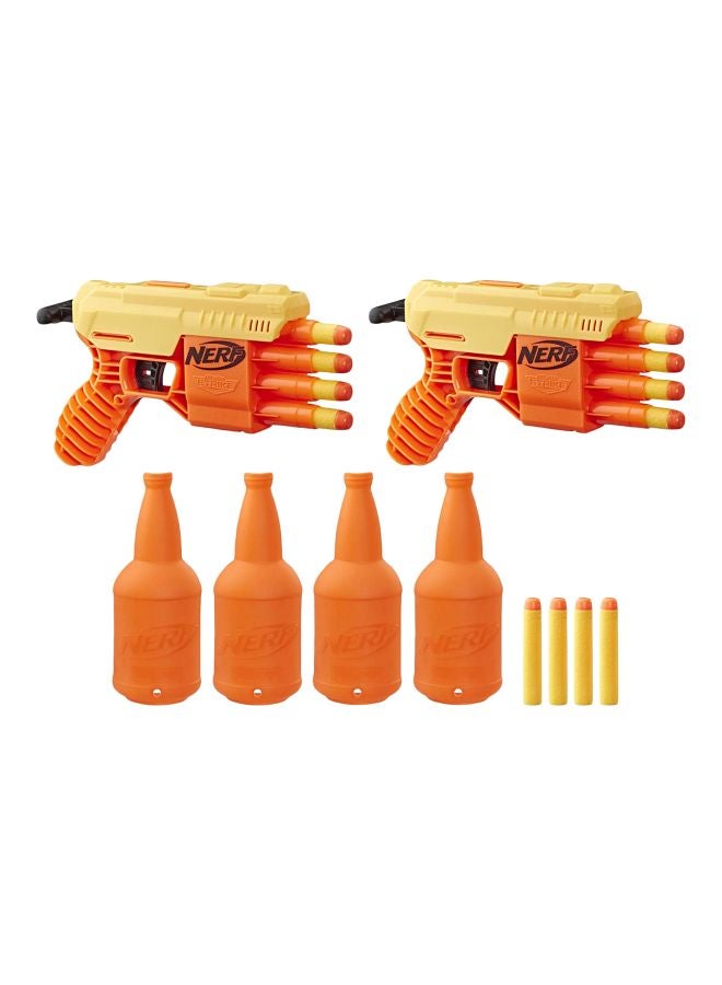 نيرف مجموعة قاذف ألفا سترايك فانج QS-4 من 18 قطعة - Image 1