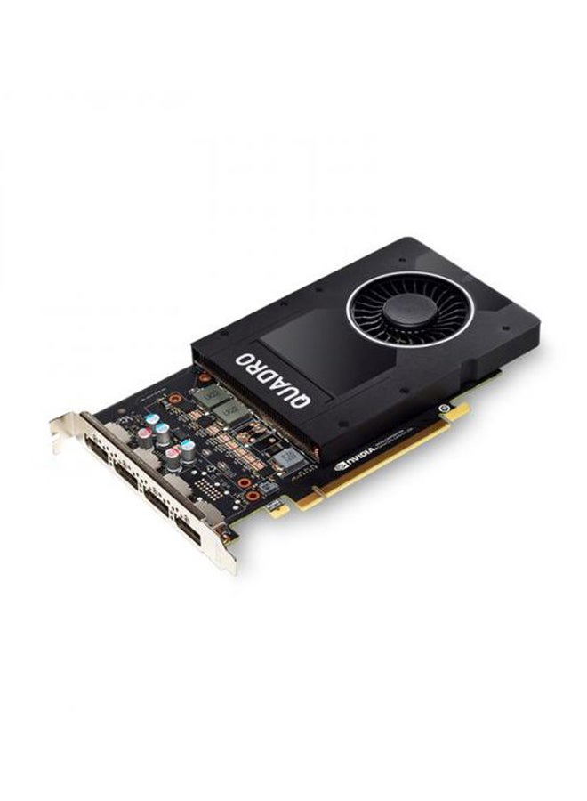 HP - NVIDIA Quadro P2200 Graphic Card Black - Image 1
