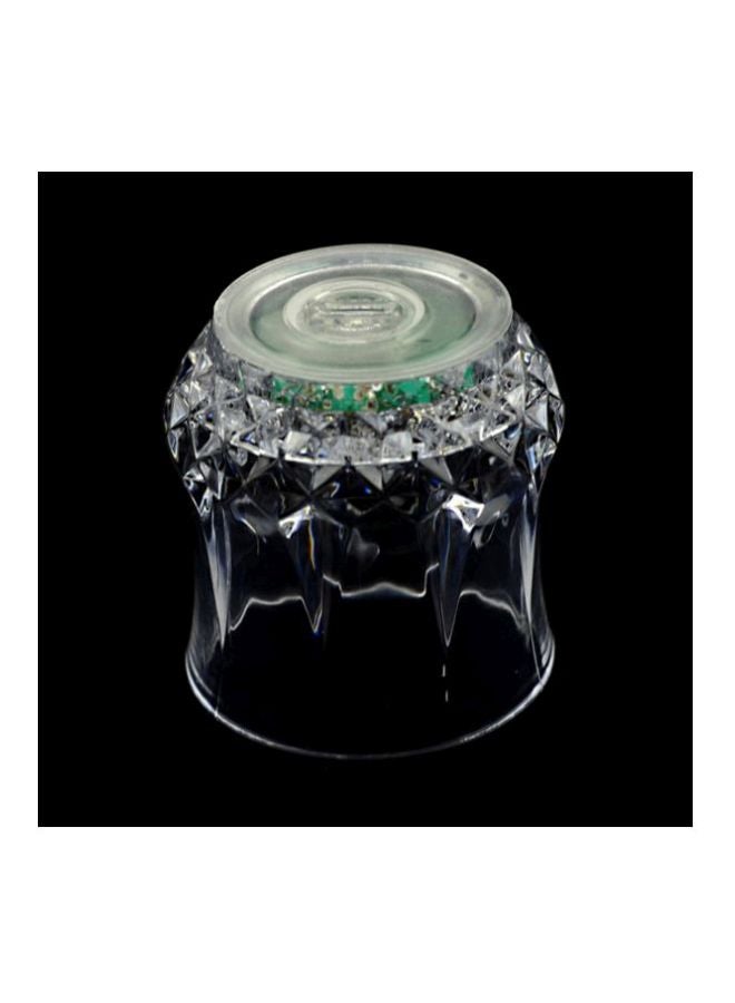 LED Flash Luminous Glass Clear 8x6.8x5.5centimeter - Image 4