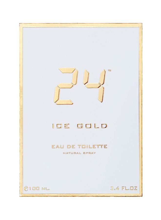 24 - Ice Gold EDT 100ml - Image 1