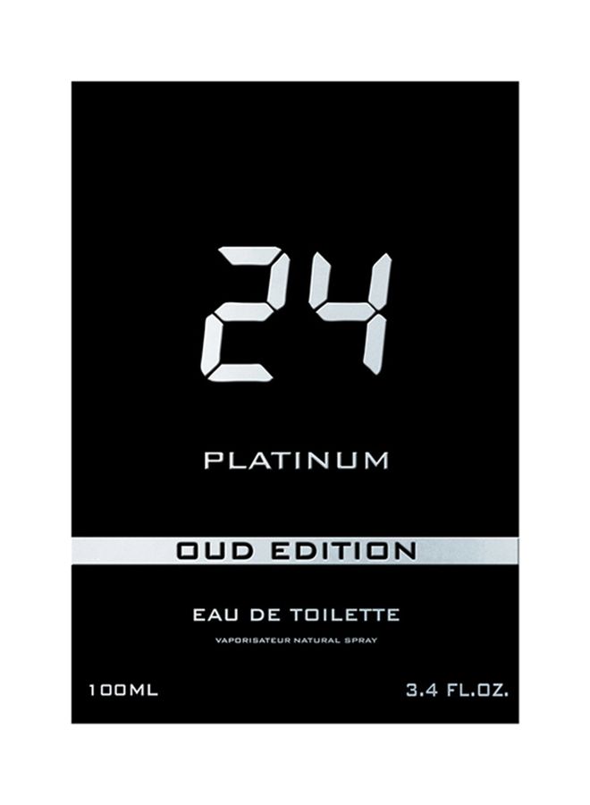 24 Platinum Oud Edition EDT 100ml  - Image 2
