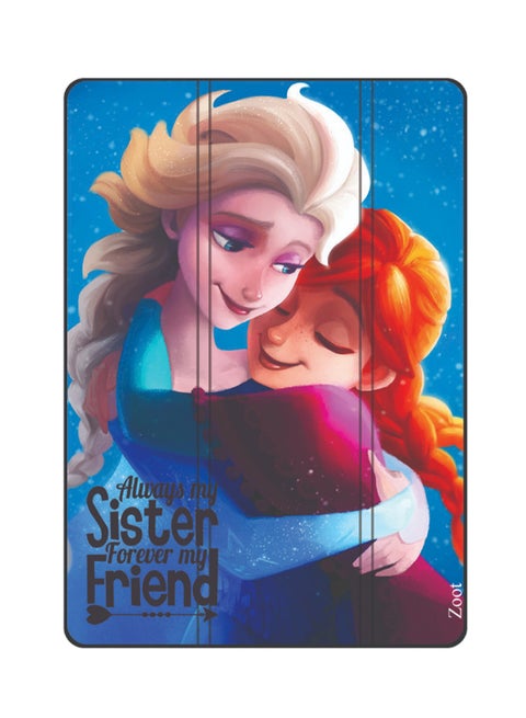 Protective Flip Case Cover For Apple iPad 7th Generation Frozen Sisters