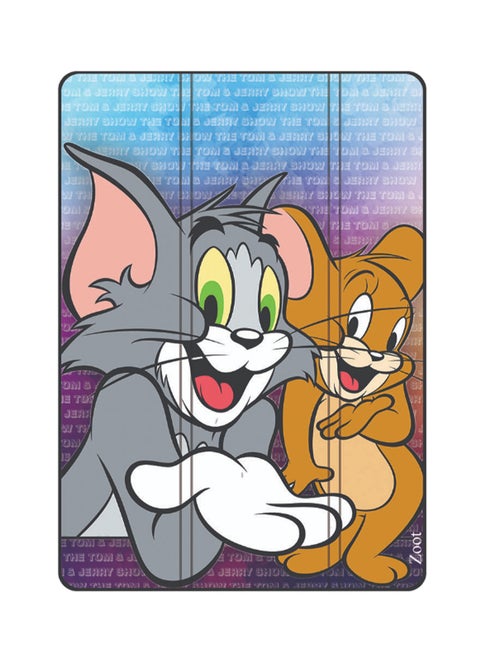 Protective Flip Case Cover For Apple iPad 7th Generation Tom & Jerry