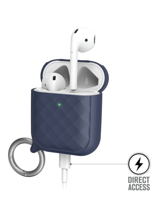 Catalyst Ring Clip Case For Apple AirPods Midnight Blue  - Image 3