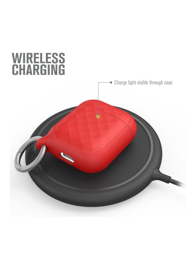 Catalyst - Ring Clip Case For Apple AirPods Red - Image 1