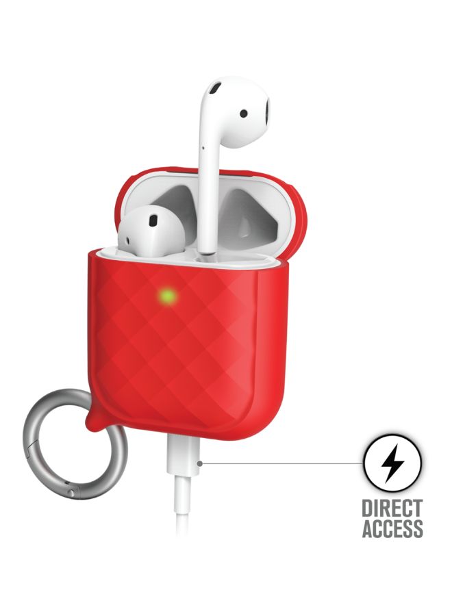 Catalyst - Ring Clip Case For Apple AirPods Red - Image 1