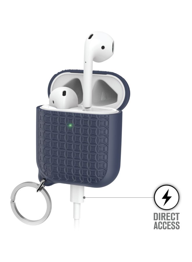 Catalyst Ring Clip Case For Apple AirPods Midnight Blue - Image 3