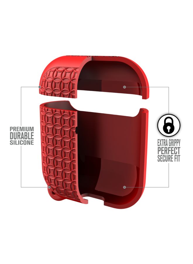 Catalyst Ring Clip Case For Apple AirPods Flame Red  - Image 2