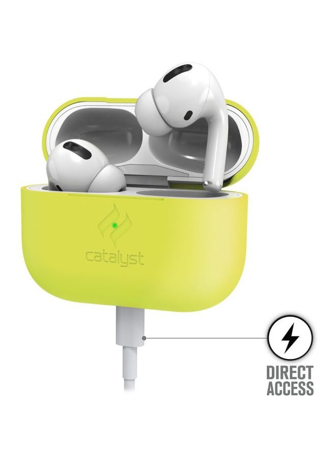 Catalyst Slim Case For Apple AirPods Pro Neon Yellow - Image 3