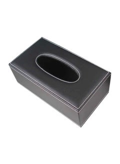 East Lady Tissue Box Holder Black 25x14x9centimeter  - Image 1