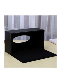 East Lady Tissue Box Holder Black 25x14x9centimeter  - Image 2