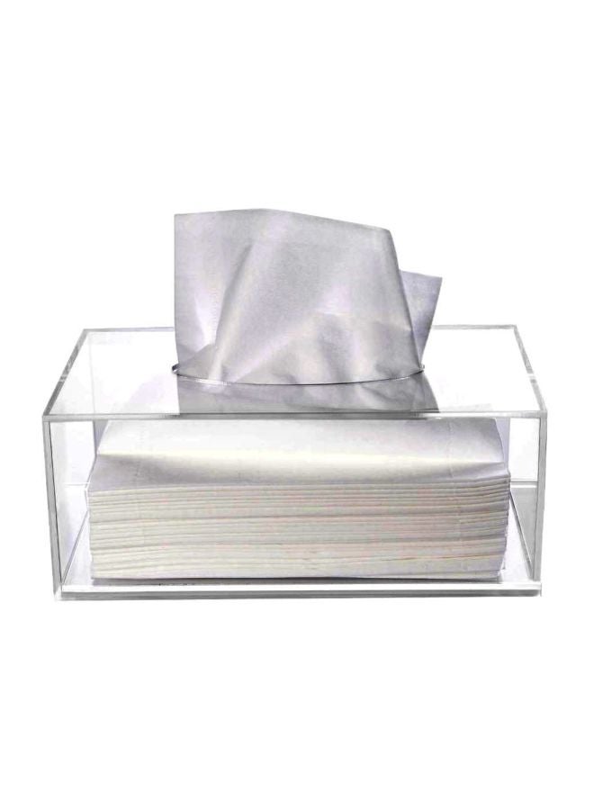 Generic Acrylic Tissue Holder Box Clear 22.5x12x9cm  - Image 3