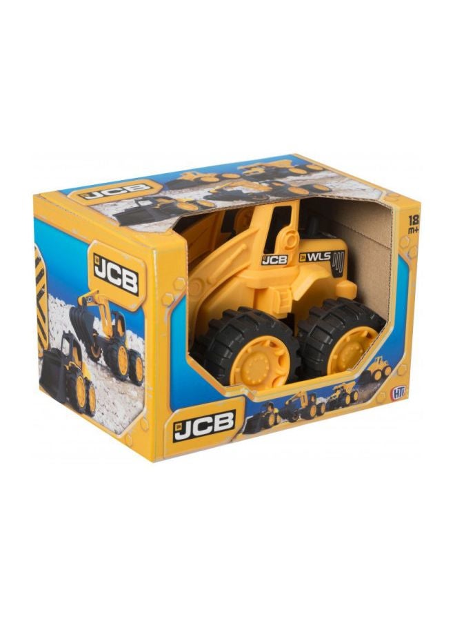 JCB Wheel Loader Toy Multicolour 18x10.5x11.5cm - Image 5
