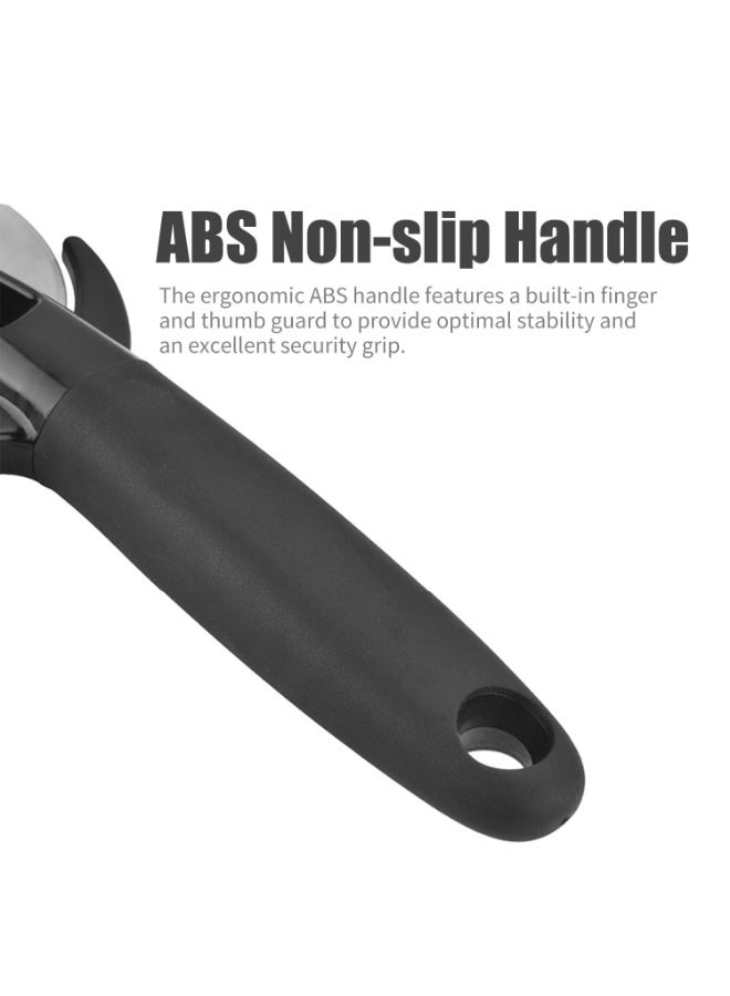 Pizza Slicer With Non Slip Handle Black/Silver 22cm