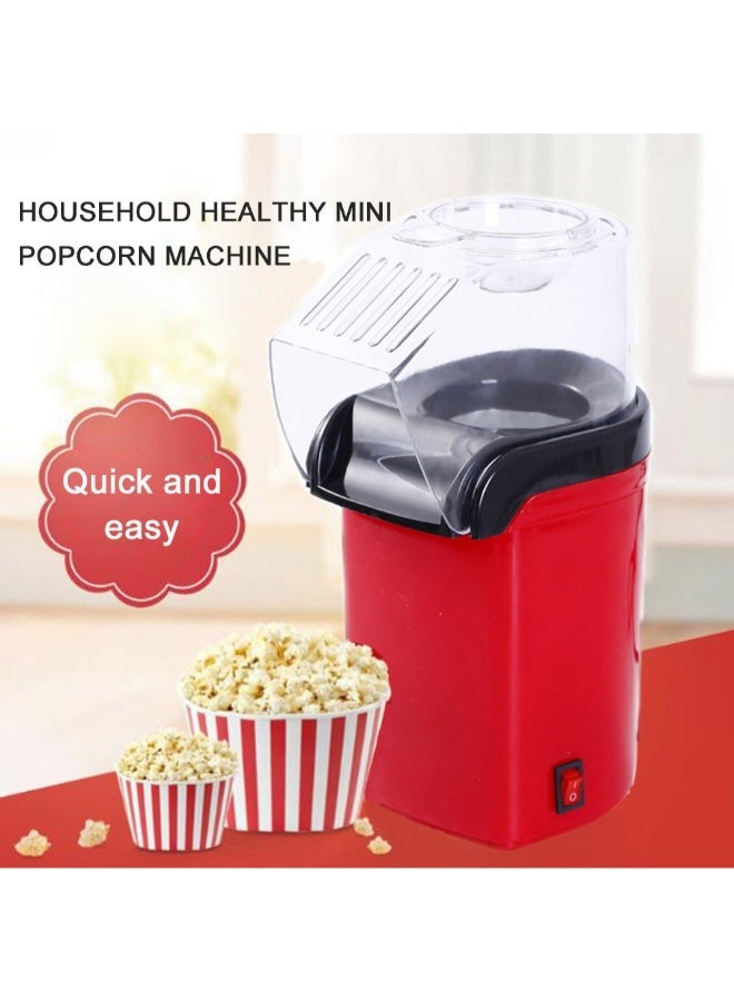 آلة صنع الفشار المنزلية بحجم صغير 1200 W H31933US أحمر / شفاف - Image 4