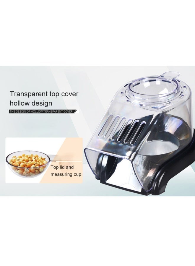 آلة صنع الفشار المنزلية بحجم صغير 1200 W H31933US أحمر / شفاف - Image 3