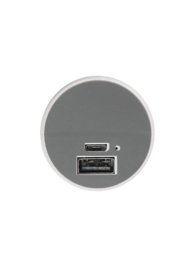 مروحة محمولة متعدّدة الوظائف قابلة للشحن بمنفذ USB H32863-W أبيض - Image 2