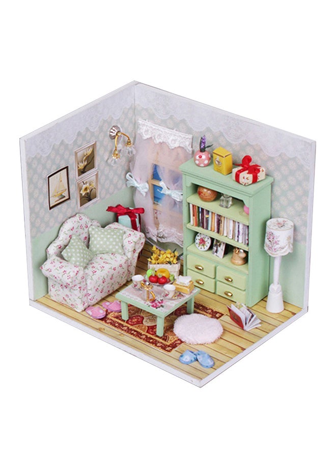 DIY House Decor With LED Light Accessories Furniture Miniature Doll 18cm - Image 1