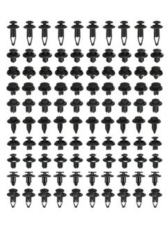 100-Piece Trunk Screw Rivets Fastener Clip Set