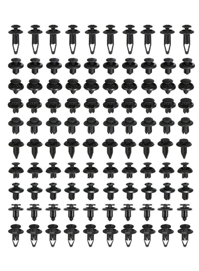 Generic - 100-Piece Trunk Screw Rivets Fastener Clip Set - Image 1