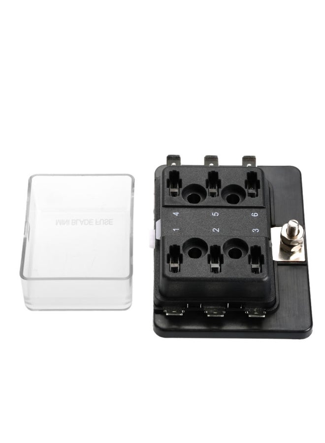 6-Way Mini Blade Fuse Box
