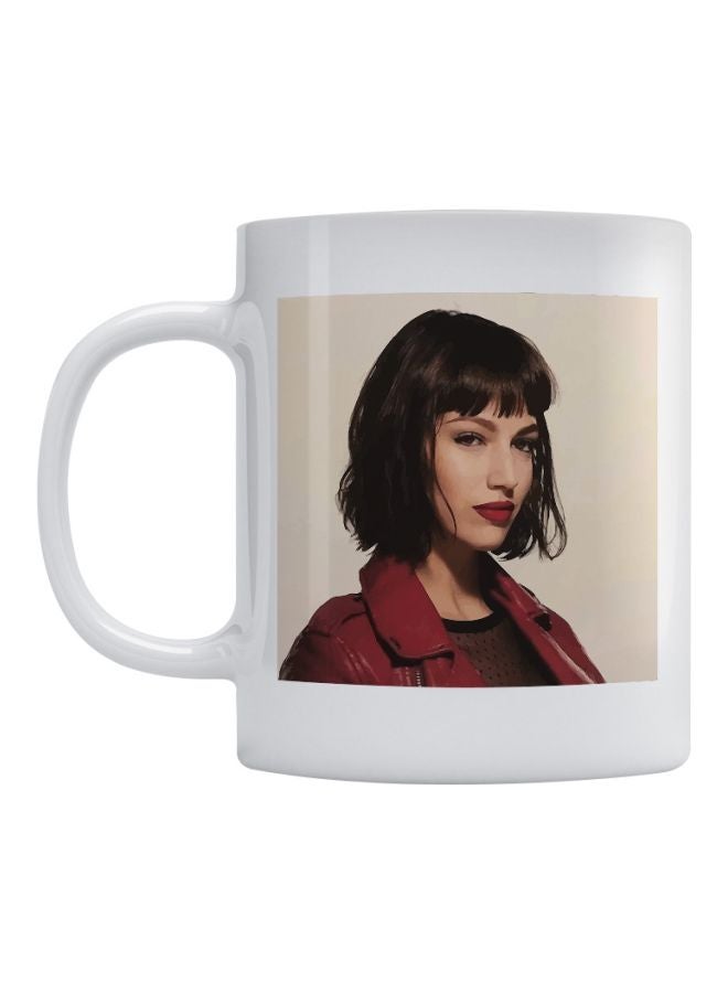 Atiq Tokyo La Casa De Papel Printed Mug White/Red/Black 350ml 