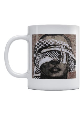 Typography Art Printed Mug White/Black/Brown - v1592649536/N38658415A_1
