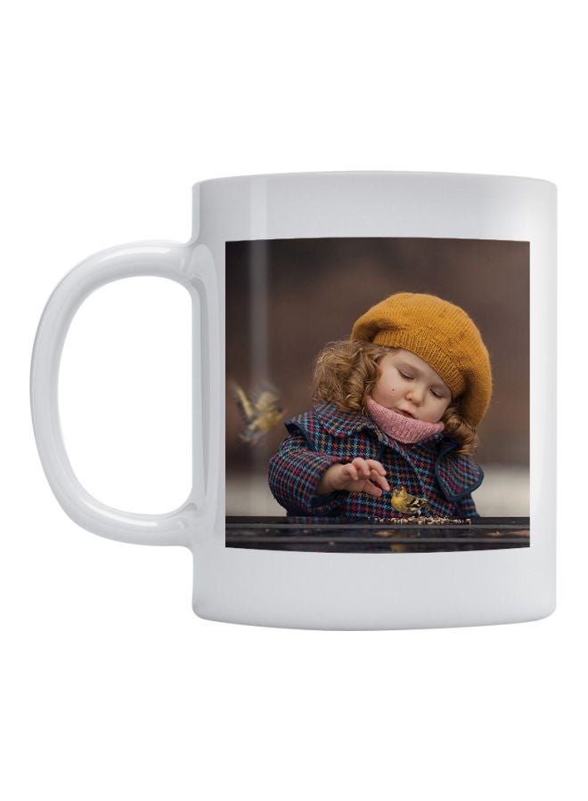 Cute Child Printed Coffee Mug Multicolour