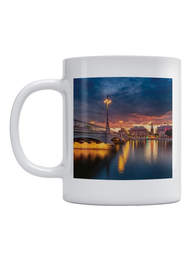 Atiq Sweden Country Printed Tea And Coffee Mug Multicolour