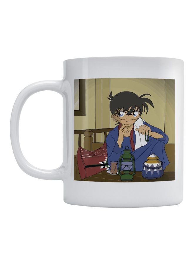 Ceramic Conan Printed Coffee Mug Multicolour 350ml