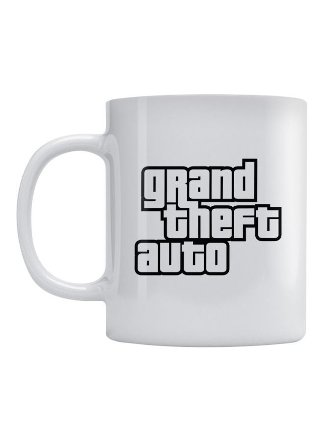 Grand Theft Auto Printed Mug White/Black - v1592649568/N38658540A_1