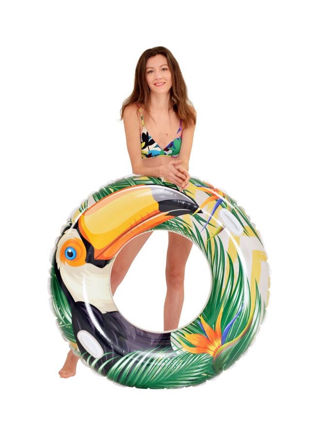 Jilong - Inflatable Tropical Punch Swim Tube 115x90x70centimeter - Image 1