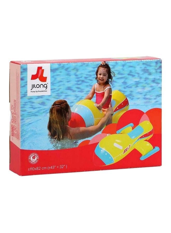 Jilong Inflatable Airplane Rider Pool Float 110x40x82cm  - Image 2