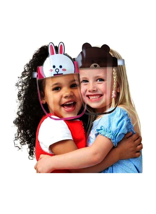 SAPU - 2-Piece Adjustable Anti-Dust Face Shield multicolour 27.5x26centimeter - Image 1