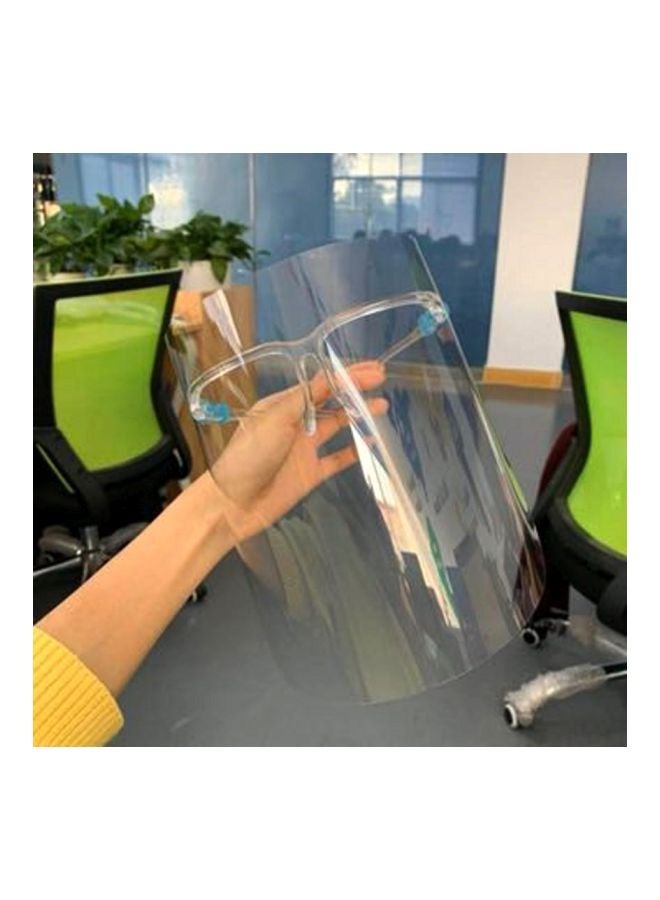 SAPU Adjustable Anti-Spitting Protective Face Shield clear 28x21cm - Image 3