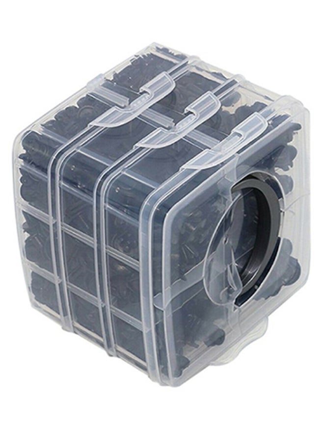 Generic 620-Piece Retainer Pin Rivet Kit With Storage Box  - Image 1