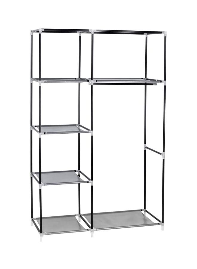 رومان جيفتس منظم خزانة ملابس قابل للنقل رمادي 110x175x45Ø³Ù†ØªÙŠÙ…ØªØ± - Image 2