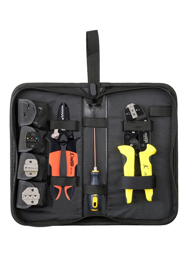 Paron Professional 4 In 1 Wire Crimper Pliers Yellow/Orange/Black  - Image 1