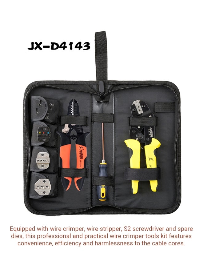 Paron Professional 4 In 1 Wire Crimper Pliers Yellow/Orange/Black  - Image 2